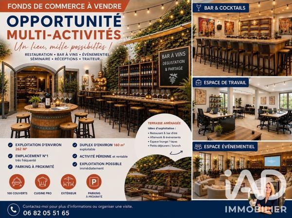 Restaurant à vendre 300 m² Agde