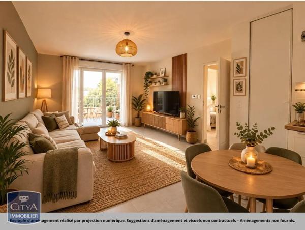 Appartement à louer 2 pièces 43.01m² Avignon (84000)