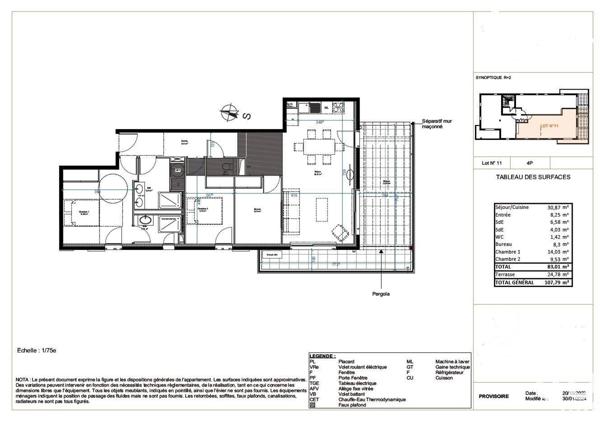 Appartement à vendre 4 pièces 83 m² Saint-Raphaël