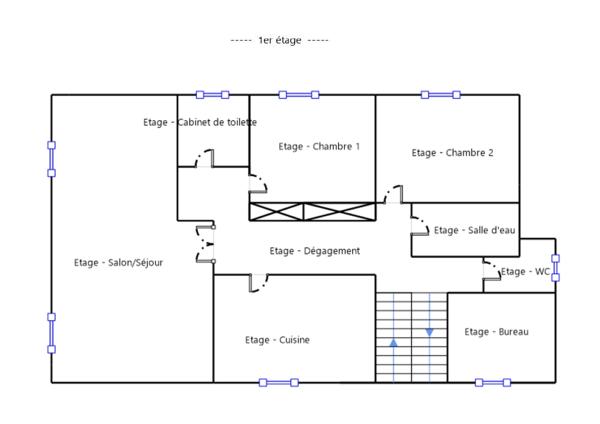 Immeuble 163.4 m²