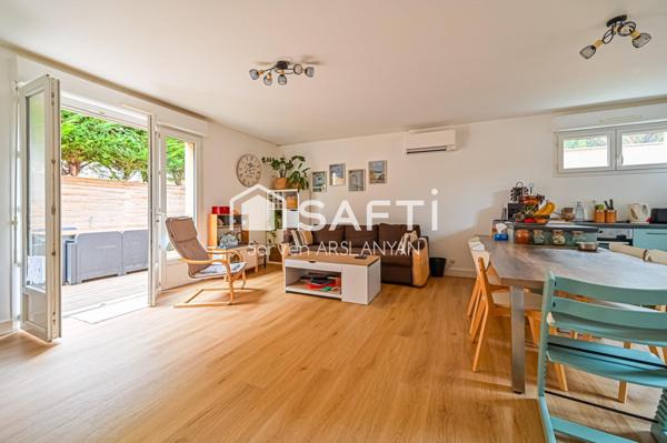 3 pièces avec jardin privatif à proximité du métro 7, Quartier Lion D'Or !