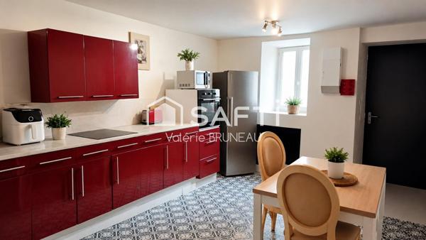 Maison de village 144 m² – 5 chambres – Potentiel familial ou investisseur –