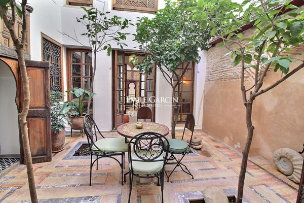 À vendre Riad d'exception au quartier Dar El Bacha à Marrakech