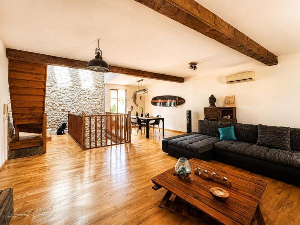 Maison de caractère 117 m² – Cour 40 m² – Terrasse – Garage 33 m²