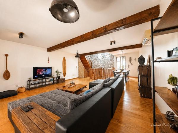 Maison de caractère 117 m² – Cour 40 m² – Terrasse – Garage 33 m²
