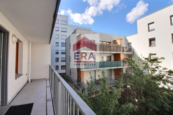 3 pièces 67 m² Balcon 19 m² vue Seine ? Résidence récente avec parking