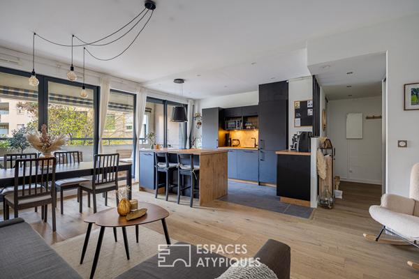 Appartement contemporain au calme avec balcon et parking