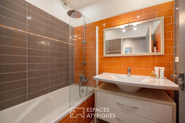 Appartement contemporain au calme avec balcon et parking