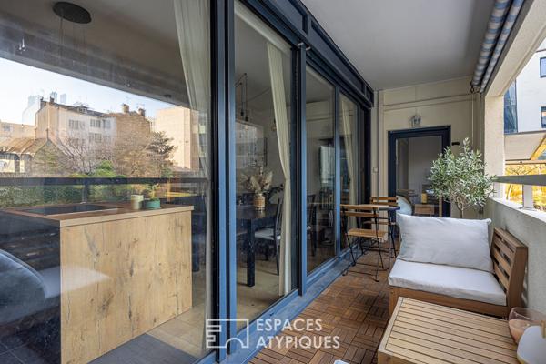Appartement contemporain au calme avec balcon et parking