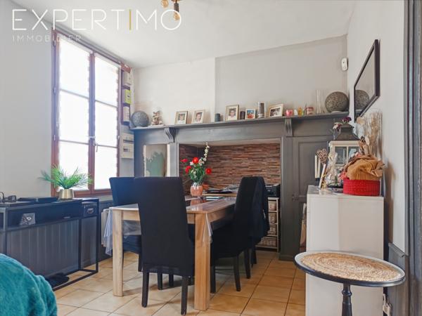 Rue (80120) Maison de plain-pied en centre-ville avec cour, jardin et garage