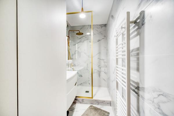 Superbe appartement rénové avec terrasse et garage double