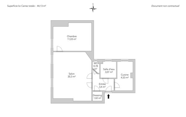 Appartement Paris 17 e - BATIGNOLLES