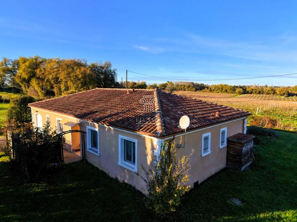 Eauze (32800) Villa de plain-pied,120m² 5 pièces, Secteur Eauze / Condom, vue dégagée et excellent DPE