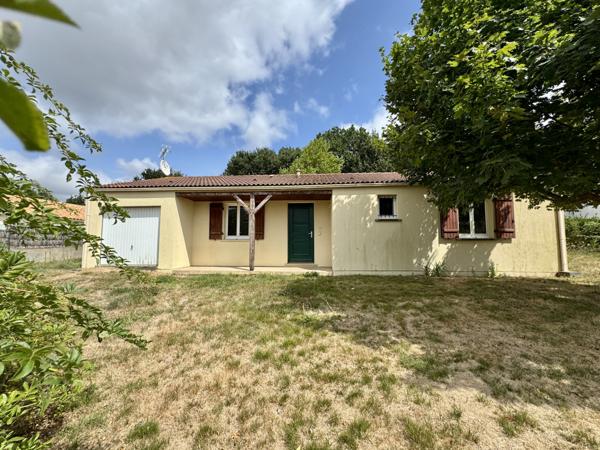 Martinet (85150) Maison 3 chambres sur 977 m2 de terrain