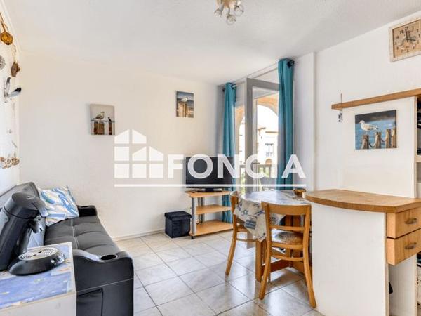 À vendre Appartement 2 pièces 22.98 m² - St Pierre La Mer 11560