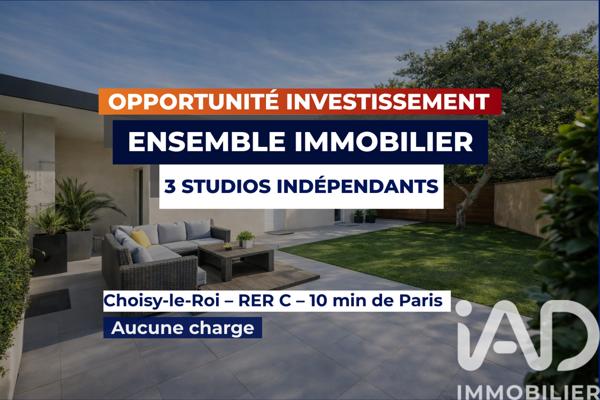 Immeuble à vendre 52 m² Choisy-le-Roi