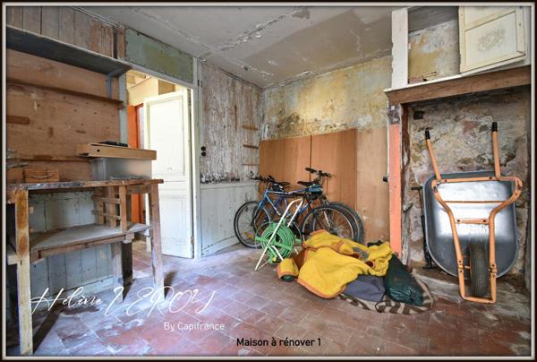 Maison proche centre ville avec bâtiments à réhabiliter