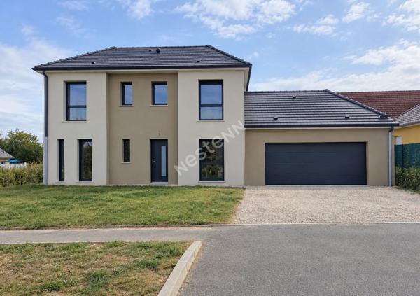 Belle villa contemporaine neuve 4 chambres entre Cuiseaux et Louhans