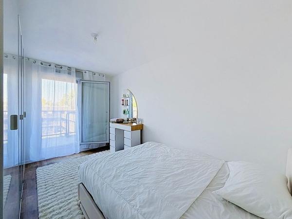 Appartement loué F3 dernier étage avec terrasse exposée SUD