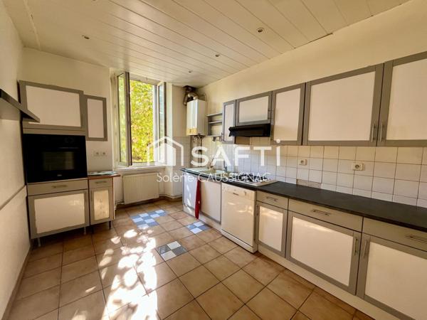 Maison de ville, 4 chambres avec jardin