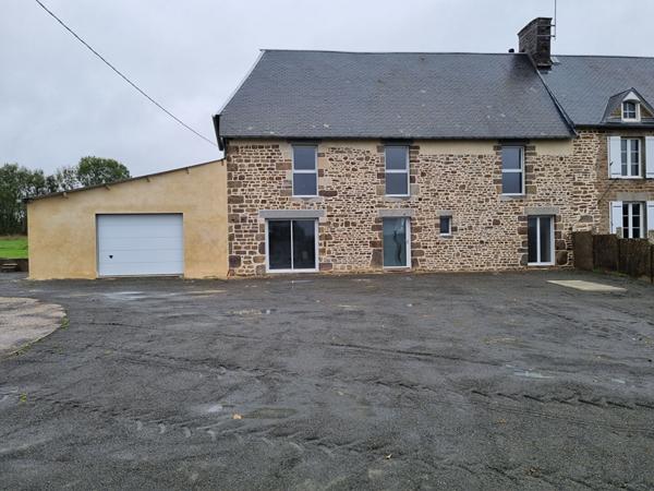 HAMBYE Campagne - Maison NEUVE en pierre 150 m² - 4 chambres - Garage - Jardin et dépendance.