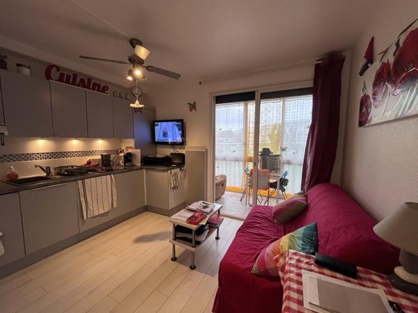 Appartement à vendre |                                       Balaruc-les-Bains |                                        1 pièce  |  17 m²