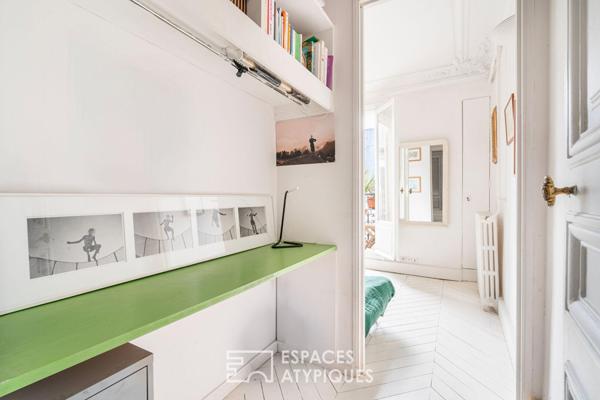 Duplex lumineux avec balcons et vue sur l’Église Saint-Vincent de Paul