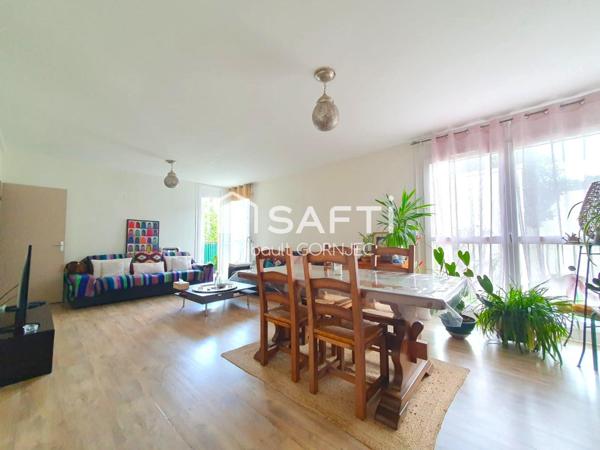 Appartement lumineux et entretenu au coeur de la Butte Montceau