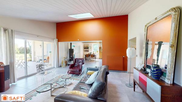 Propriété au calme à Langon avec garage et dépendance