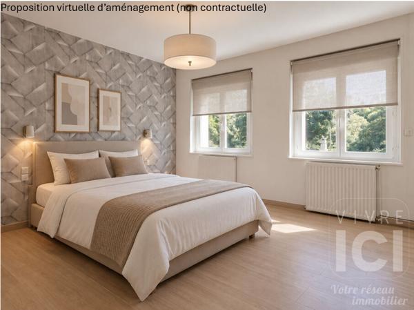 Nouveauté ! Rare à Orvault : maison 3 chambres, 97 m² + garage