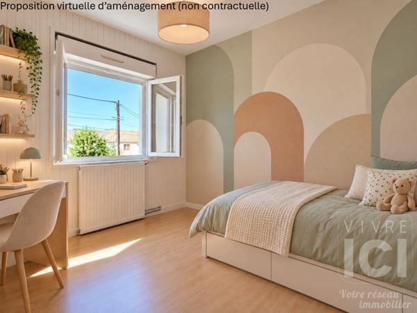 Nouveauté ! Rare à Orvault : maison 3 chambres, 97 m² + garage