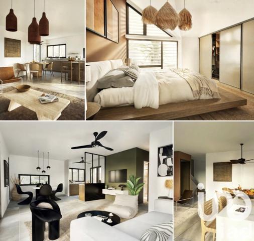 Maison d’architecte 4 pièces de 96 m² à LA SALINE-LES-BAINS (97434)