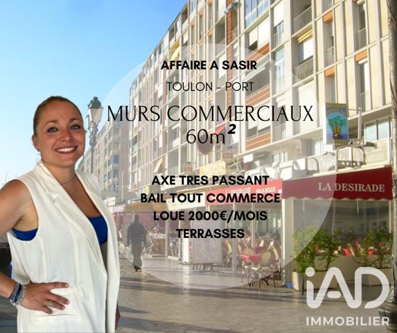 Murs commerciaux  à vendre 60 m² Toulon