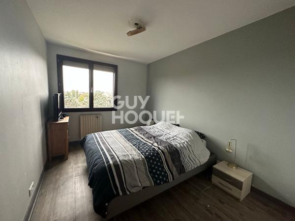 Appartement T3 avec garage, cave, balcon avec vue