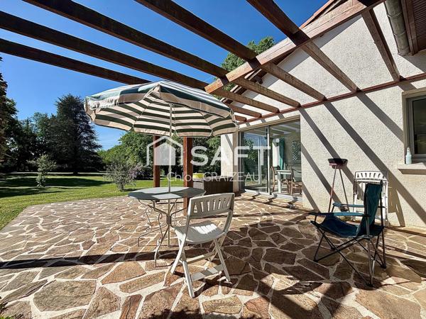 Maison d’architecte, 125 m² habitables, 3 chambres