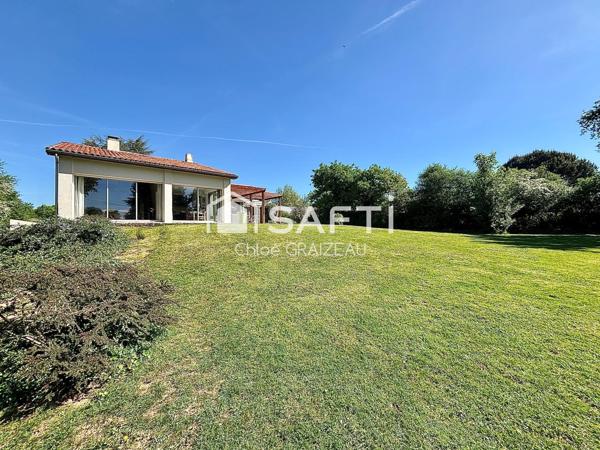 Maison d’architecte, 125 m² habitables, 3 chambres