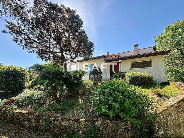 Maison d’architecte, 125 m² habitables, 3 chambres