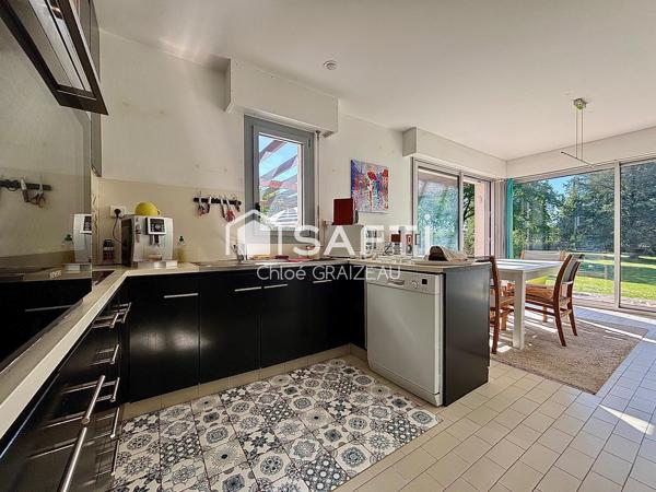 Maison d’architecte, 125 m² habitables, 3 chambres