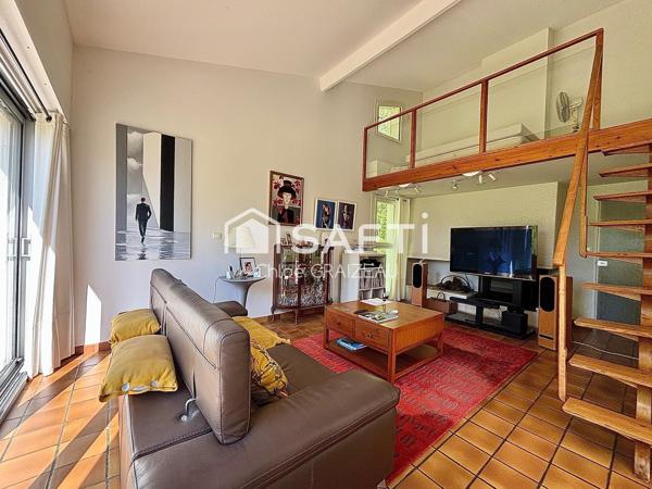 Maison d’architecte, 125 m² habitables, 3 chambres