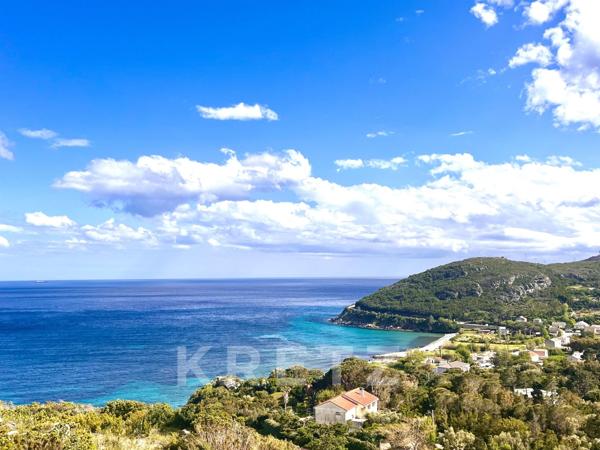 Terrain Constructible - Sisco avec vue mer