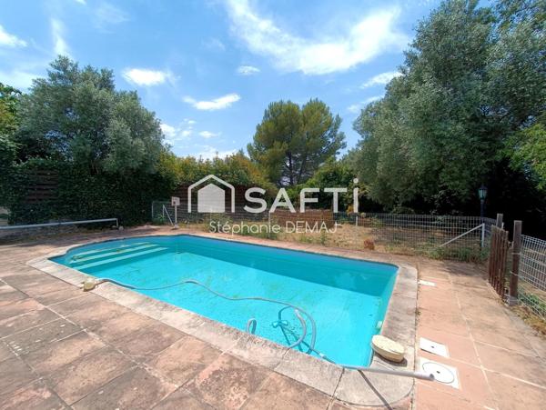 Maison T4- Jardin-Terrasse-Piscine-Véranda- Box