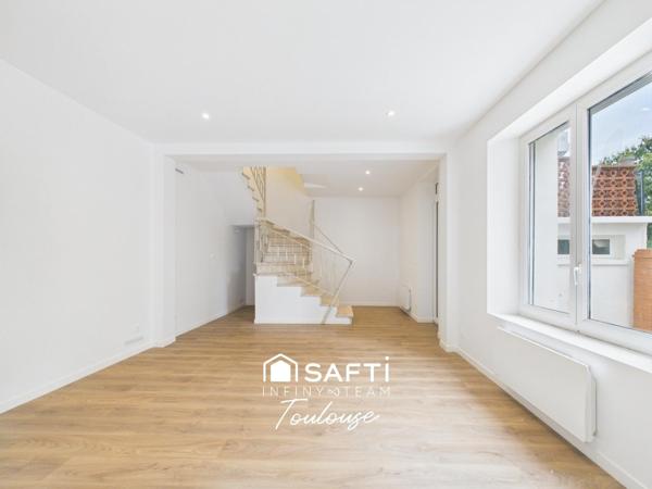 COLOMIERS CENTRE HISTORIQUE – RARE TRIPLEX  AVEC TERRASSE DE 40 M²