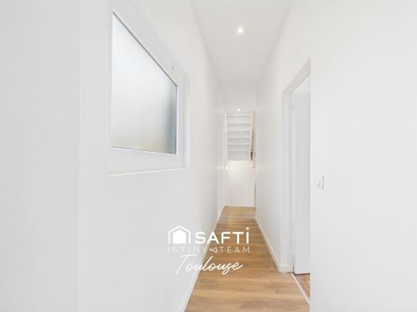 COLOMIERS CENTRE HISTORIQUE – RARE TRIPLEX  AVEC TERRASSE DE 40 M²