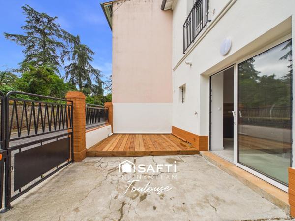 COLOMIERS CENTRE HISTORIQUE – RARE TRIPLEX  AVEC TERRASSE DE 40 M²