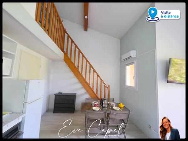 Appartement à vendre 3 pièces LE CAP D'AGDE (34), DUPLEX T3 - 400 m des plages - Vendu Meublé - dans résidence avec Piscine & Ascenseur