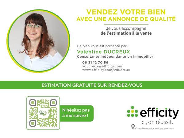 Maison 5 pièces - 94 m² Exclusivité efficity