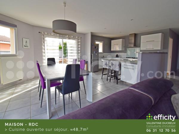 Maison 5 pièces - 94 m² Exclusivité efficity