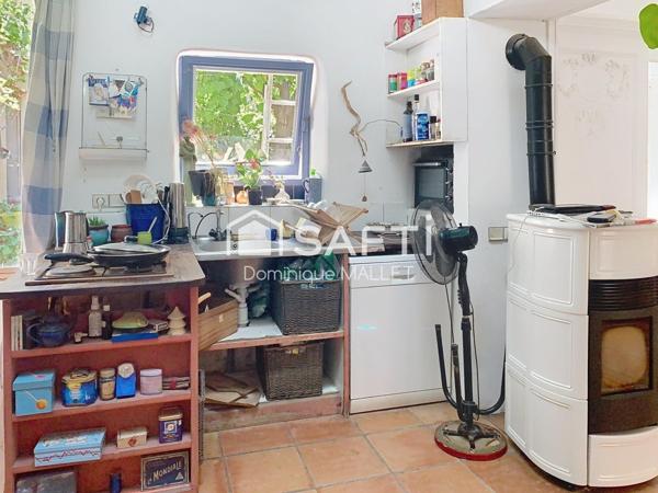 Maison atypique avec jardin au calme en ville