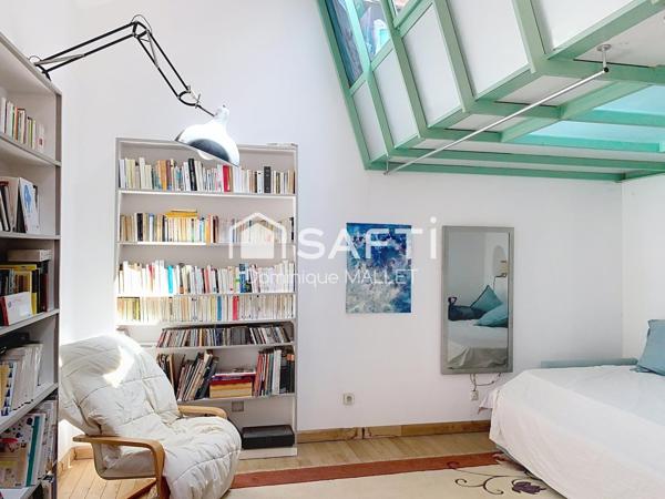 Maison atypique avec jardin au calme en ville