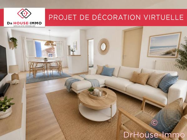 Maison à vendre 3 pièces de 63 m²